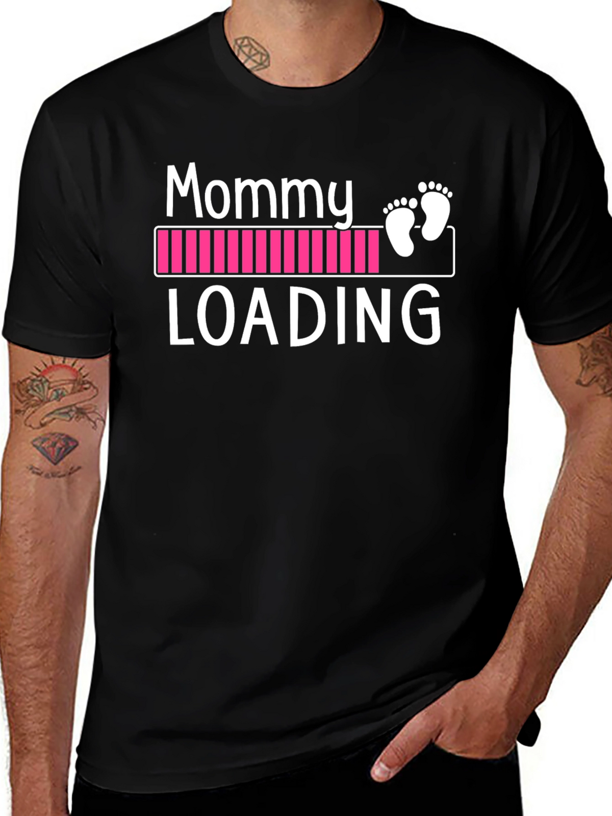 Mommy Loading Pregnancy T-Shirt
