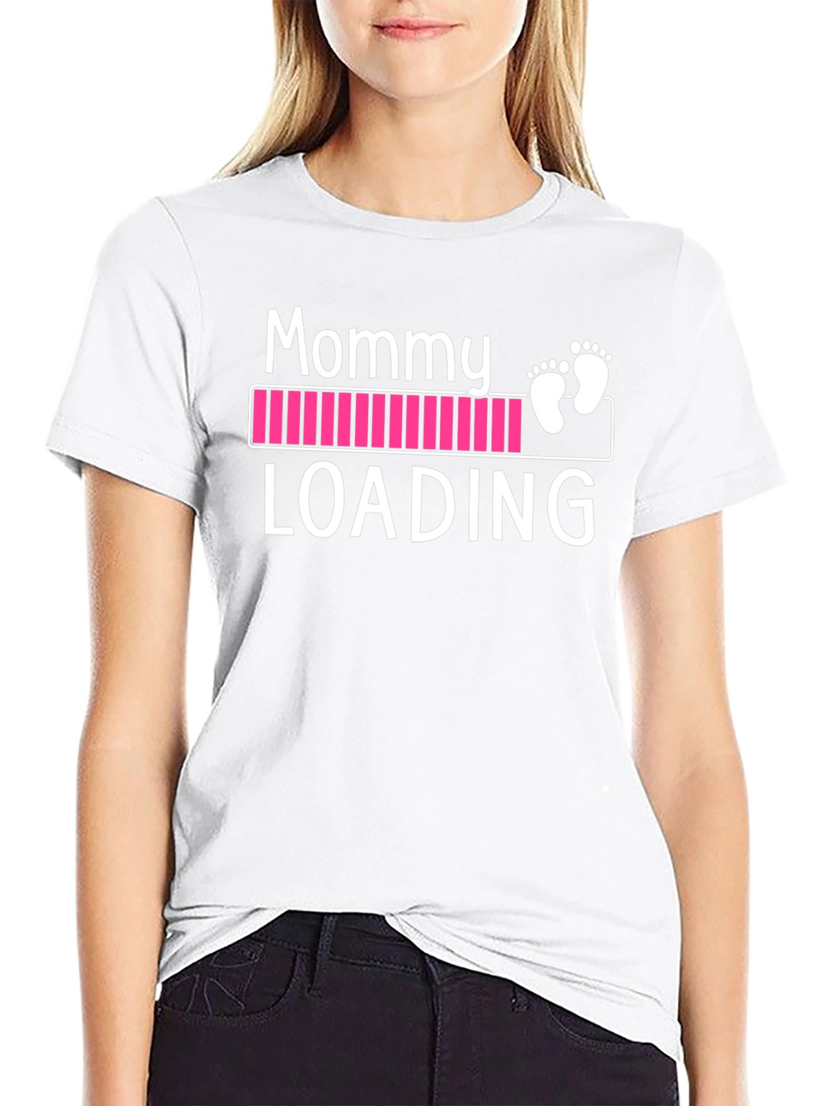 Mommy Loading Pregnancy T-Shirt