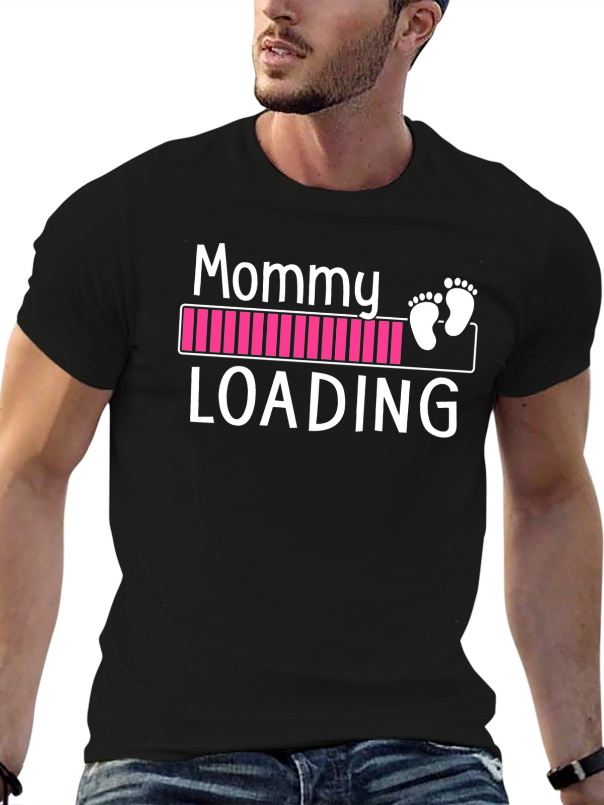 Mommy Loading Pregnancy T-Shirt