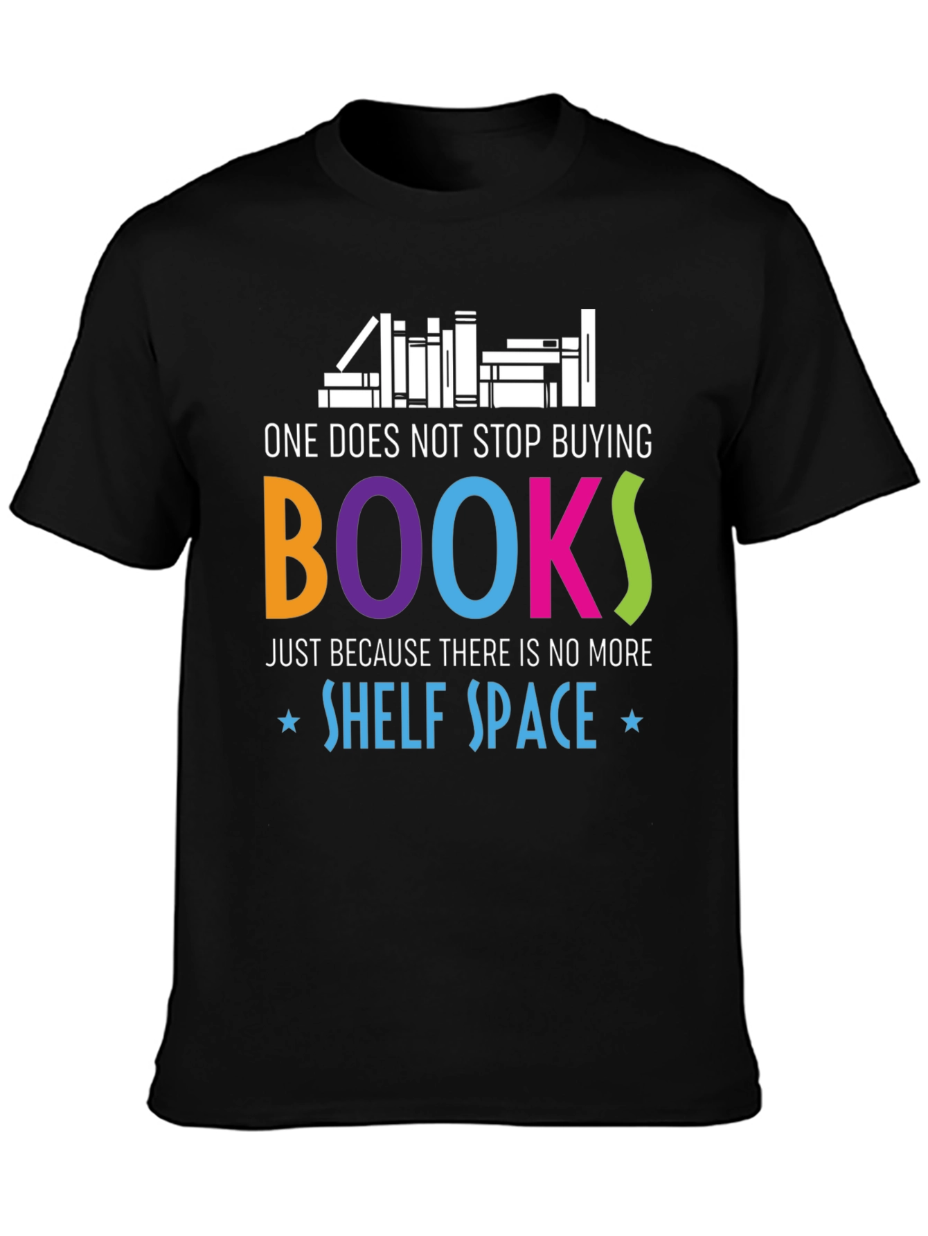 Book Lovers T-Shirt - Shelf Space