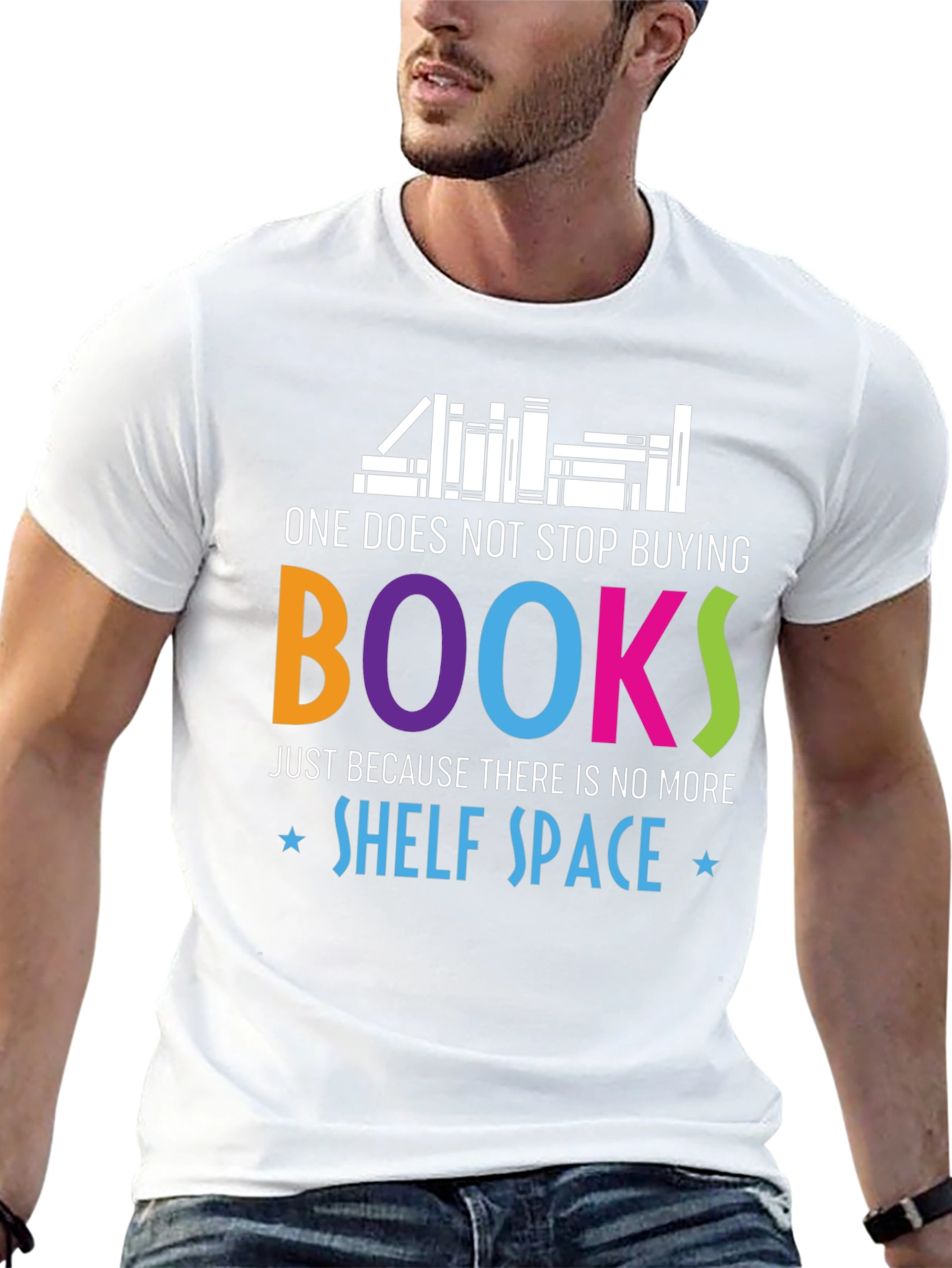 Book Lovers T-Shirt - Shelf Space