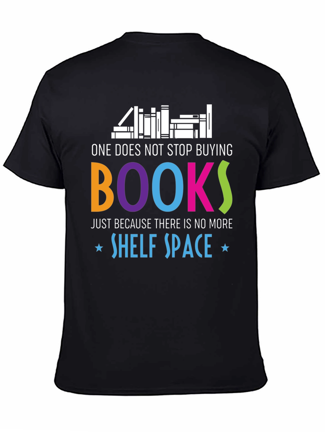Book Lovers T-Shirt - Shelf Space