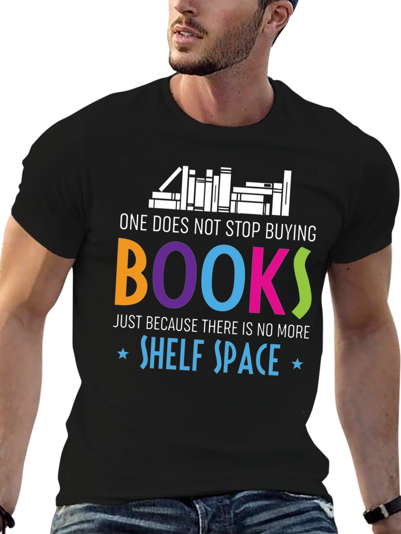 Book Lovers T-Shirt - Shelf Space