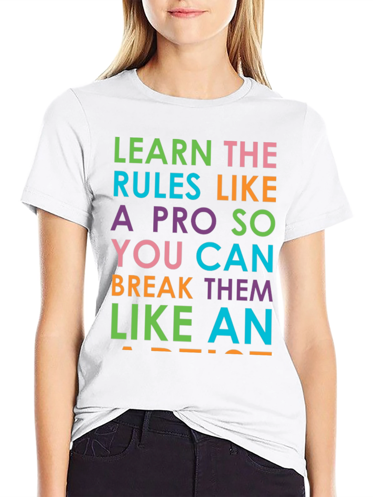 Learn the Rules Funny Graphic Tee
