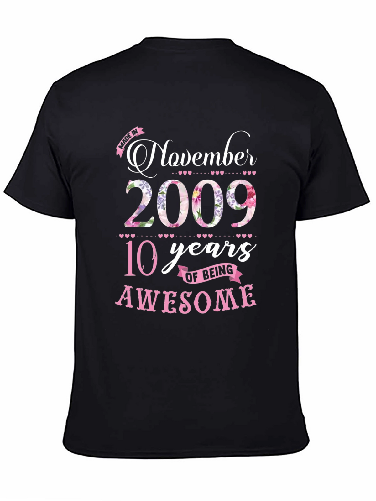 November 2009 Birthday T-Shirt