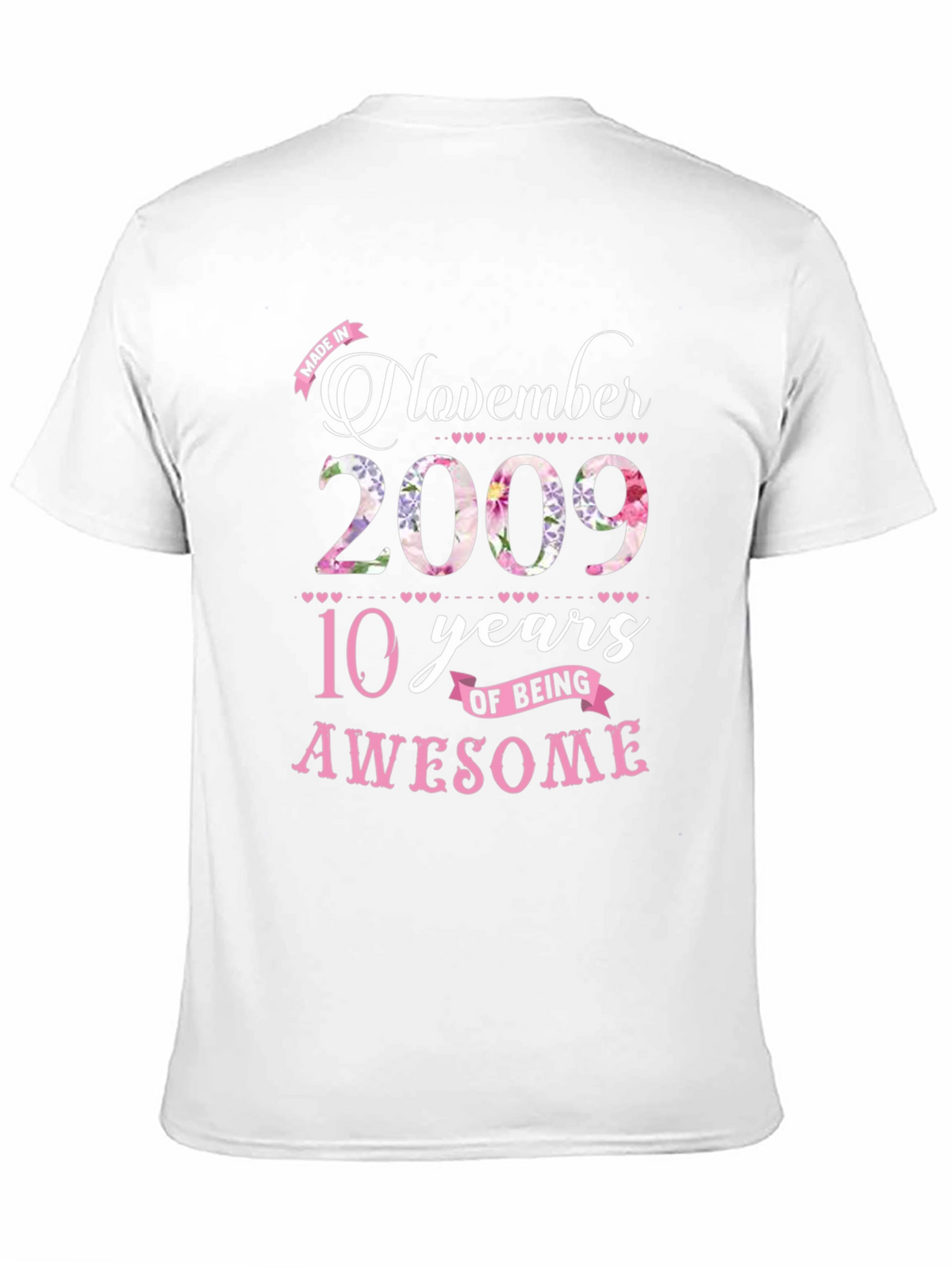 November 2009 Birthday T-Shirt