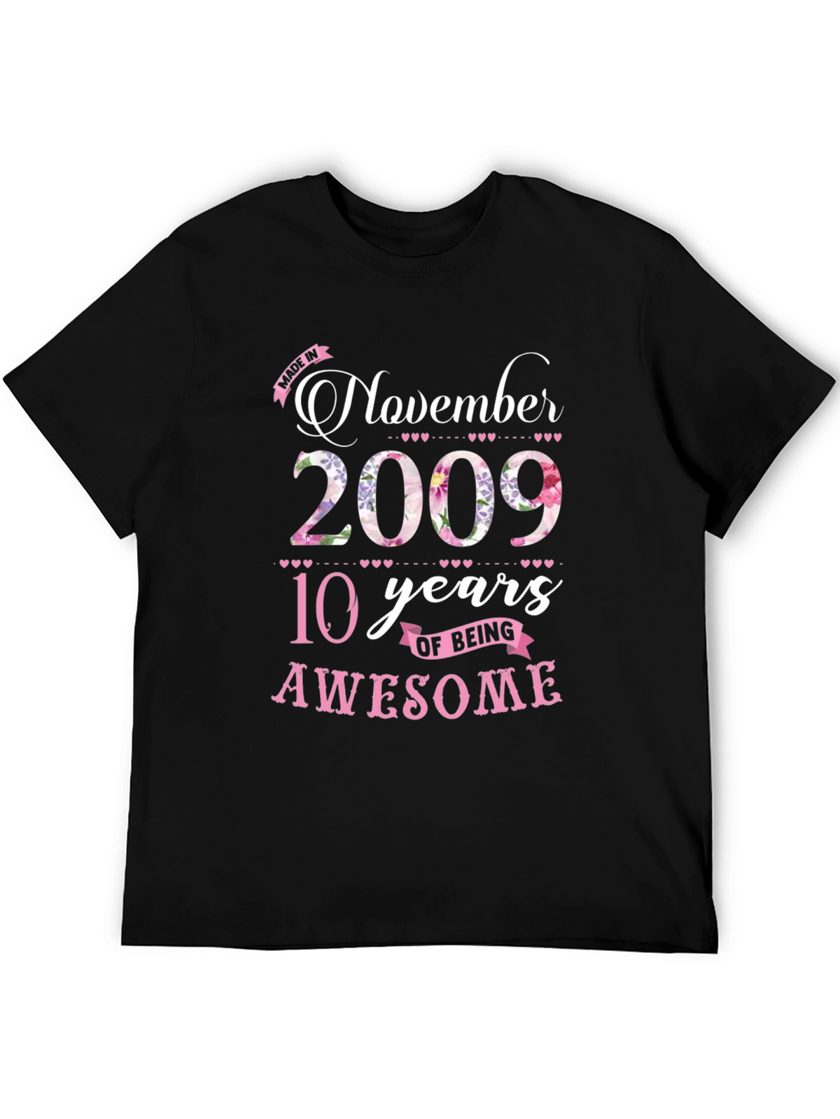 November 2009 Birthday T-Shirt