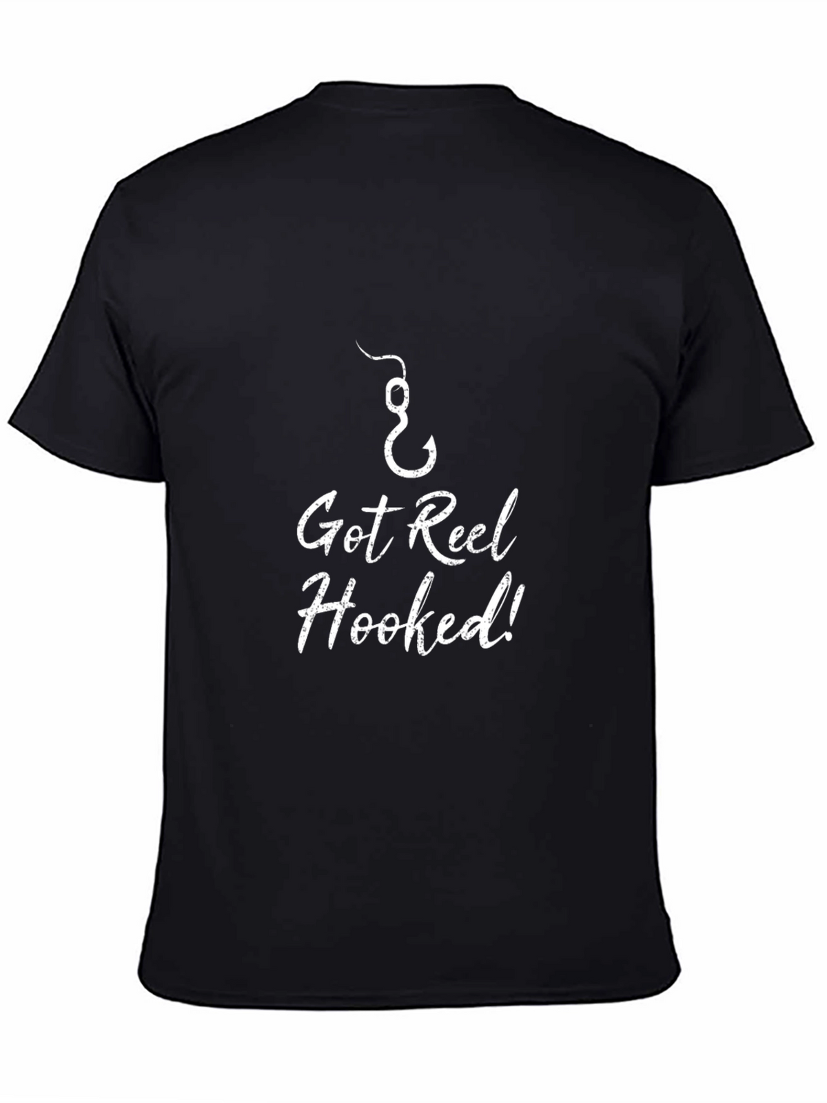 Got Reel Hooked! Fishing Graphic Tee