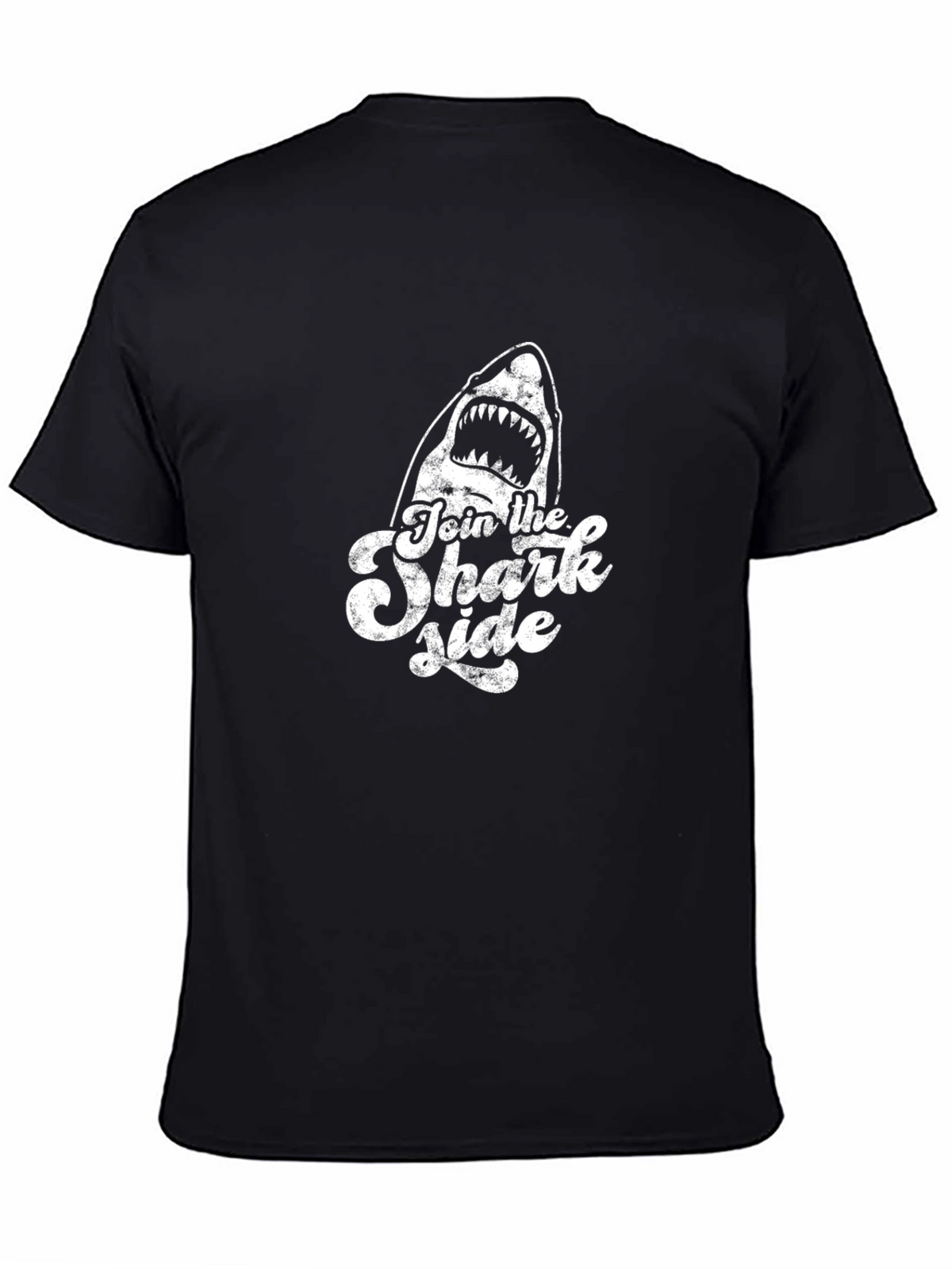 Join the Shark Side Mens Black T-Shirt