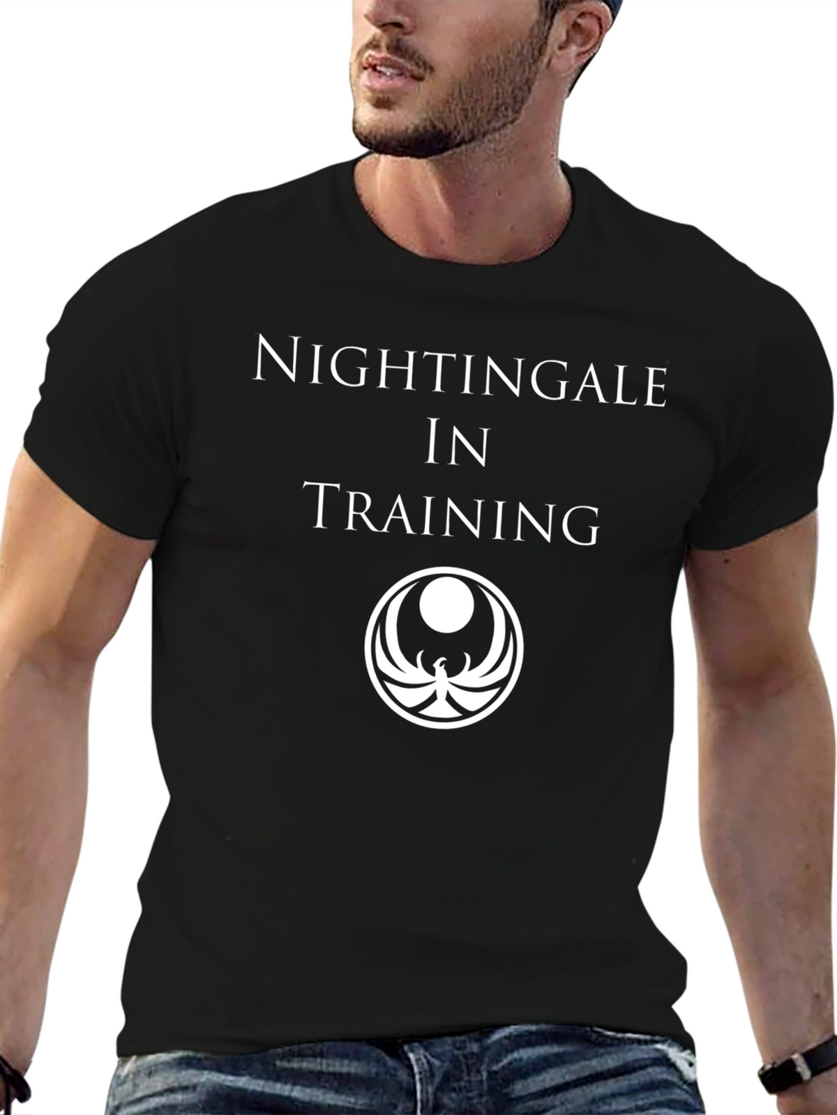 Nightingale in Training Graphic T-Shirt