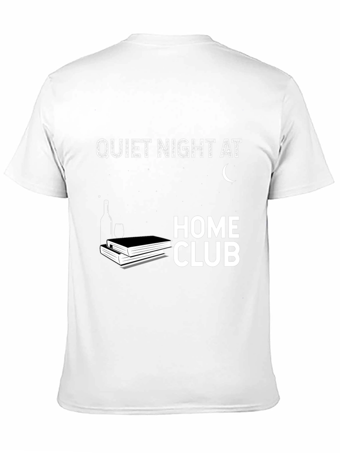 Quiet Night at Home Club Graphic T-Shirt