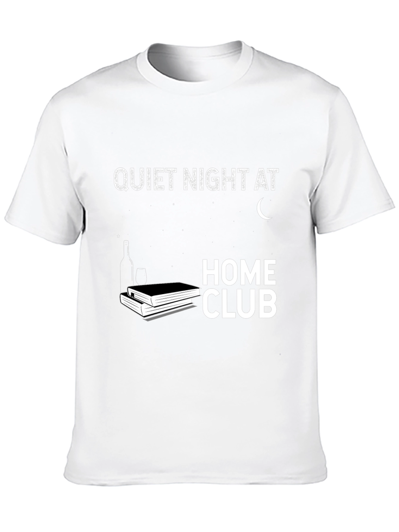 Quiet Night at Home Club Graphic T-Shirt
