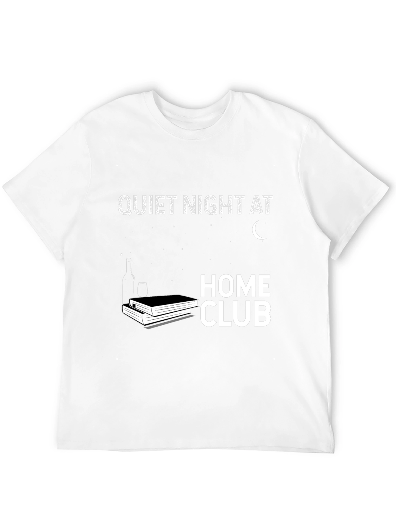Quiet Night at Home Club Graphic T-Shirt