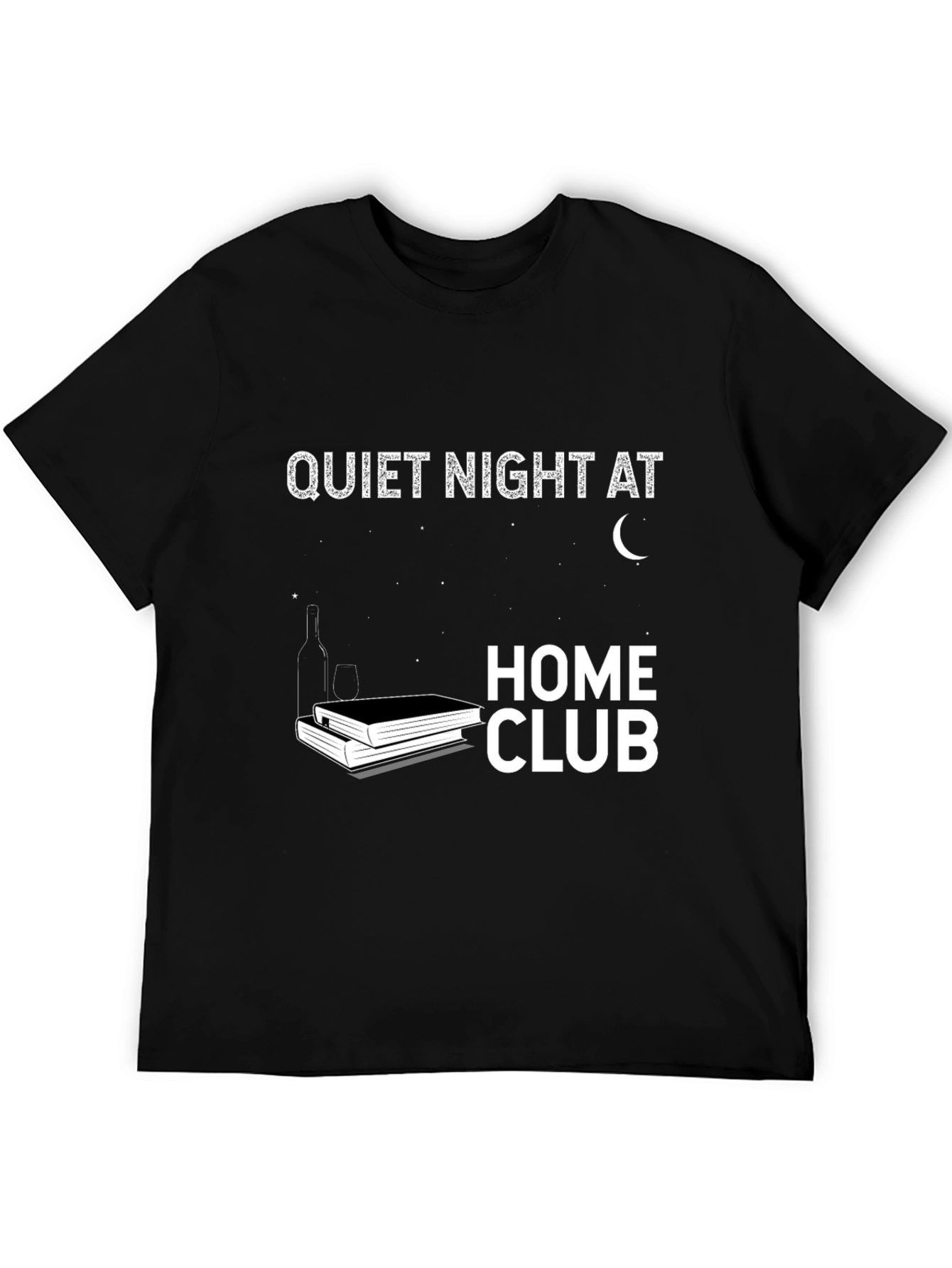 Quiet Night at Home Club Graphic T-Shirt