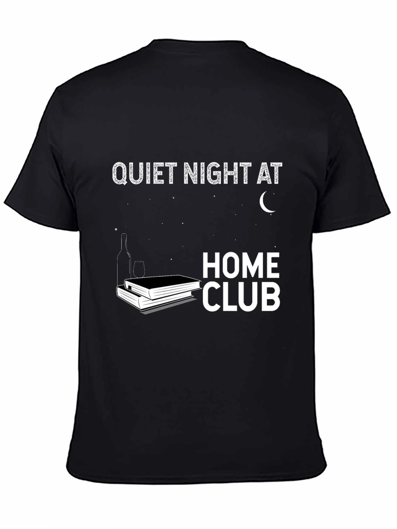 Quiet Night at Home Club Graphic T-Shirt