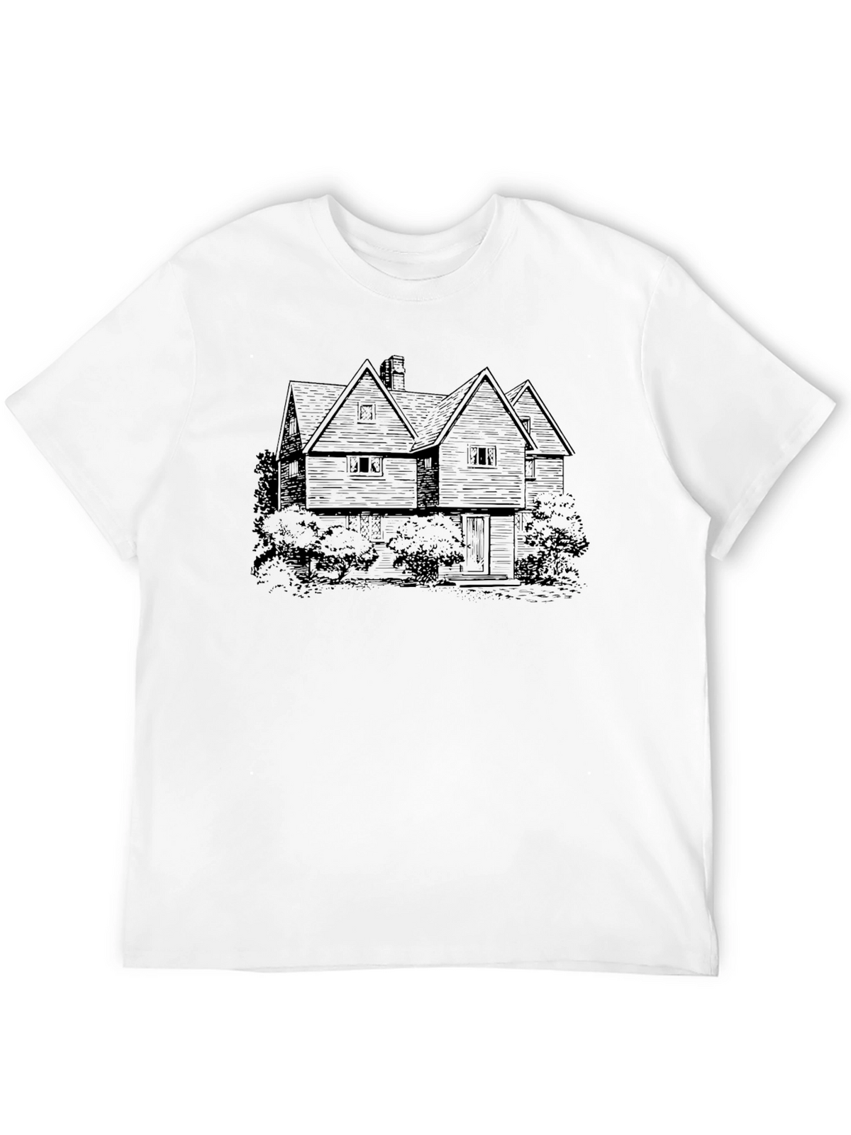 Haunted House Graphic Tee