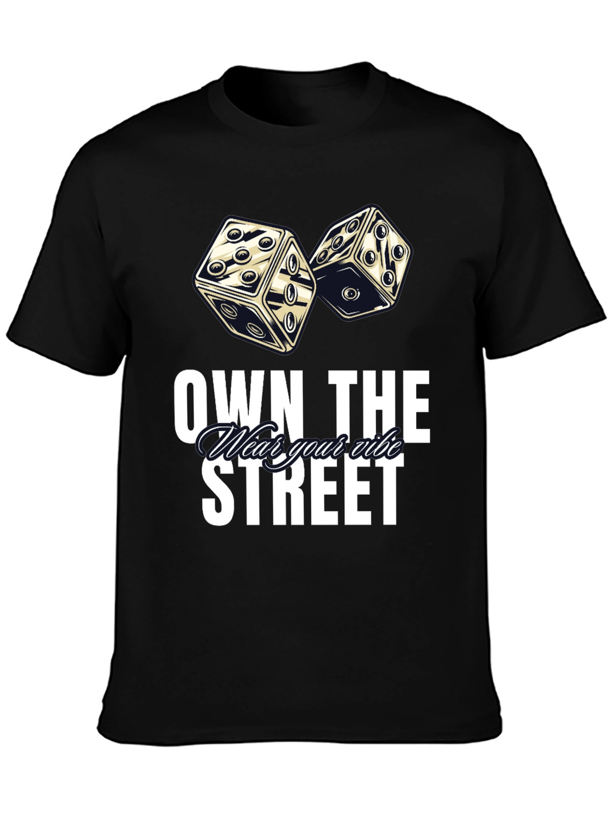 Own the Street Graphic Tee - Dice Design