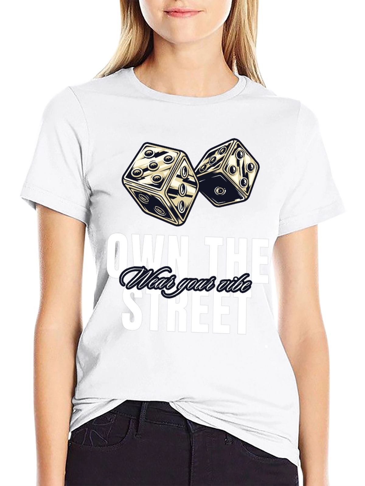Own the Street Graphic Tee - Dice Design