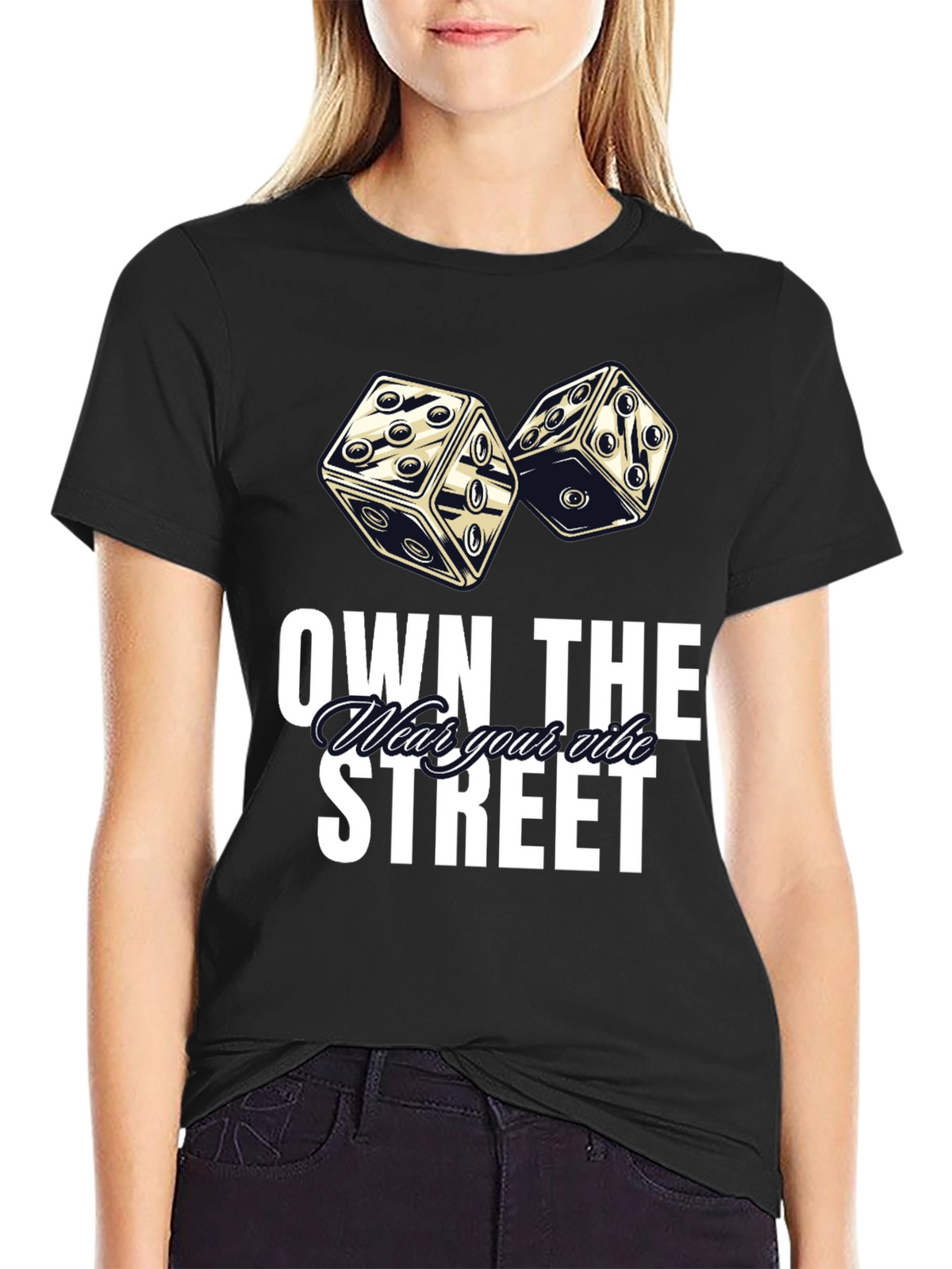 Own the Street Graphic Tee - Dice Design