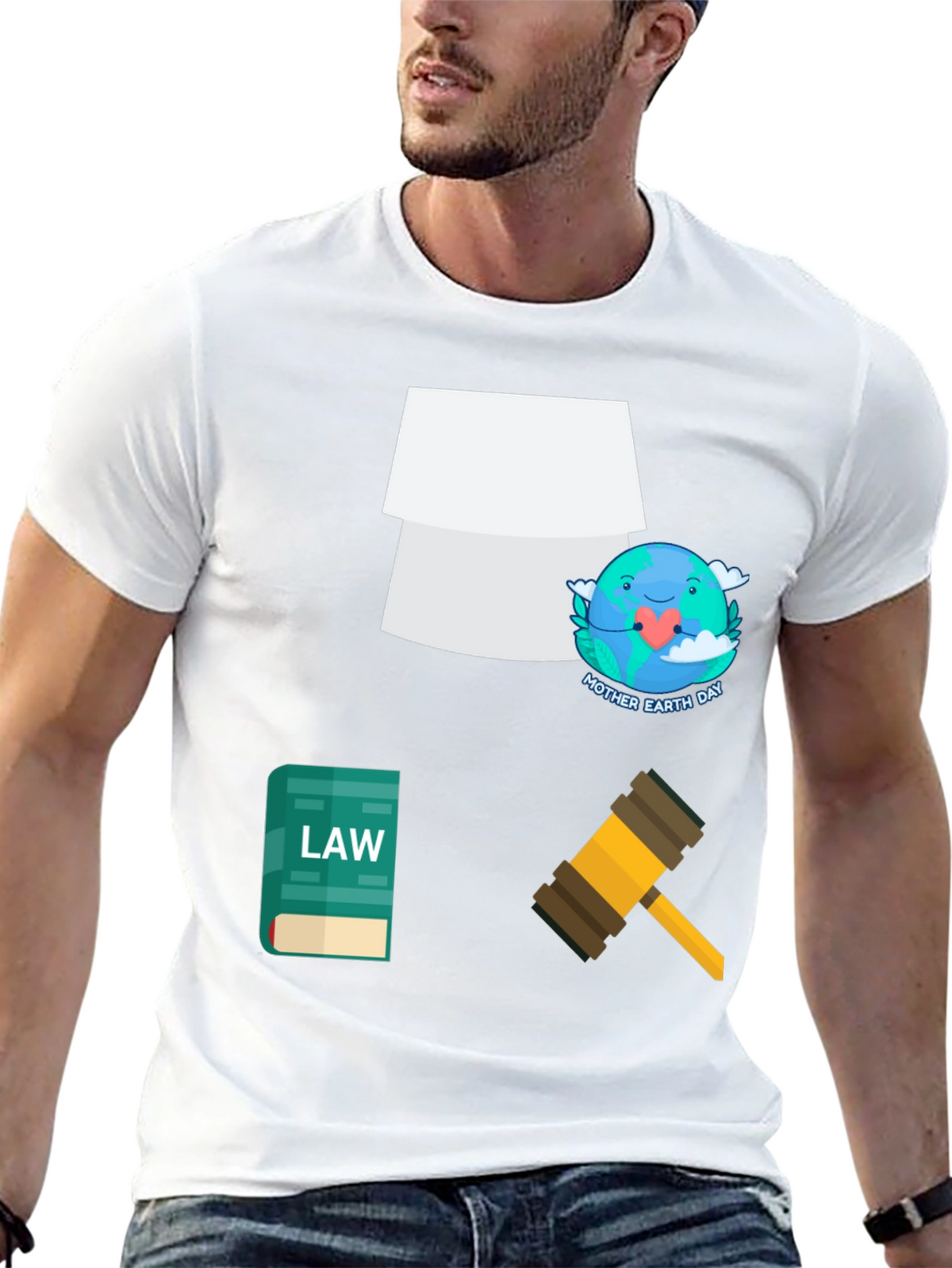 Law & Earth Day Graphic Tee