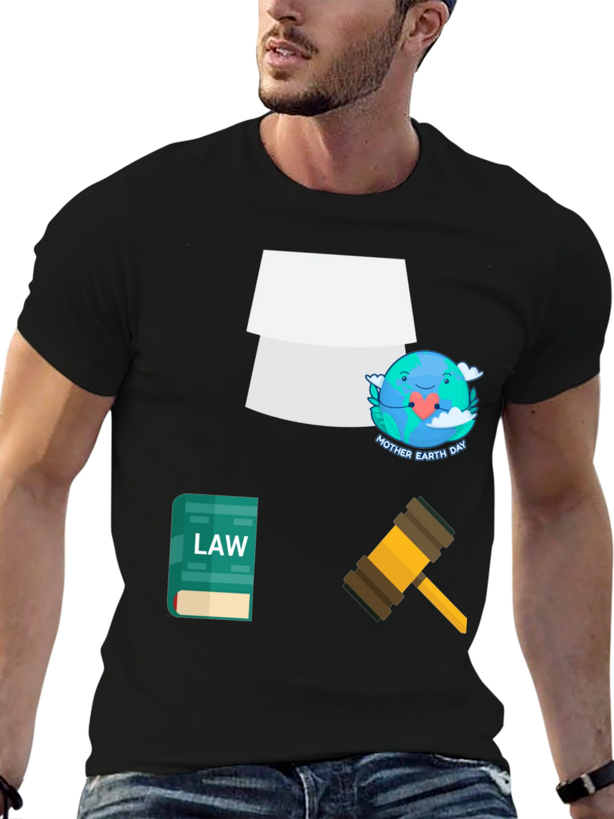 Law & Earth Day Graphic Tee