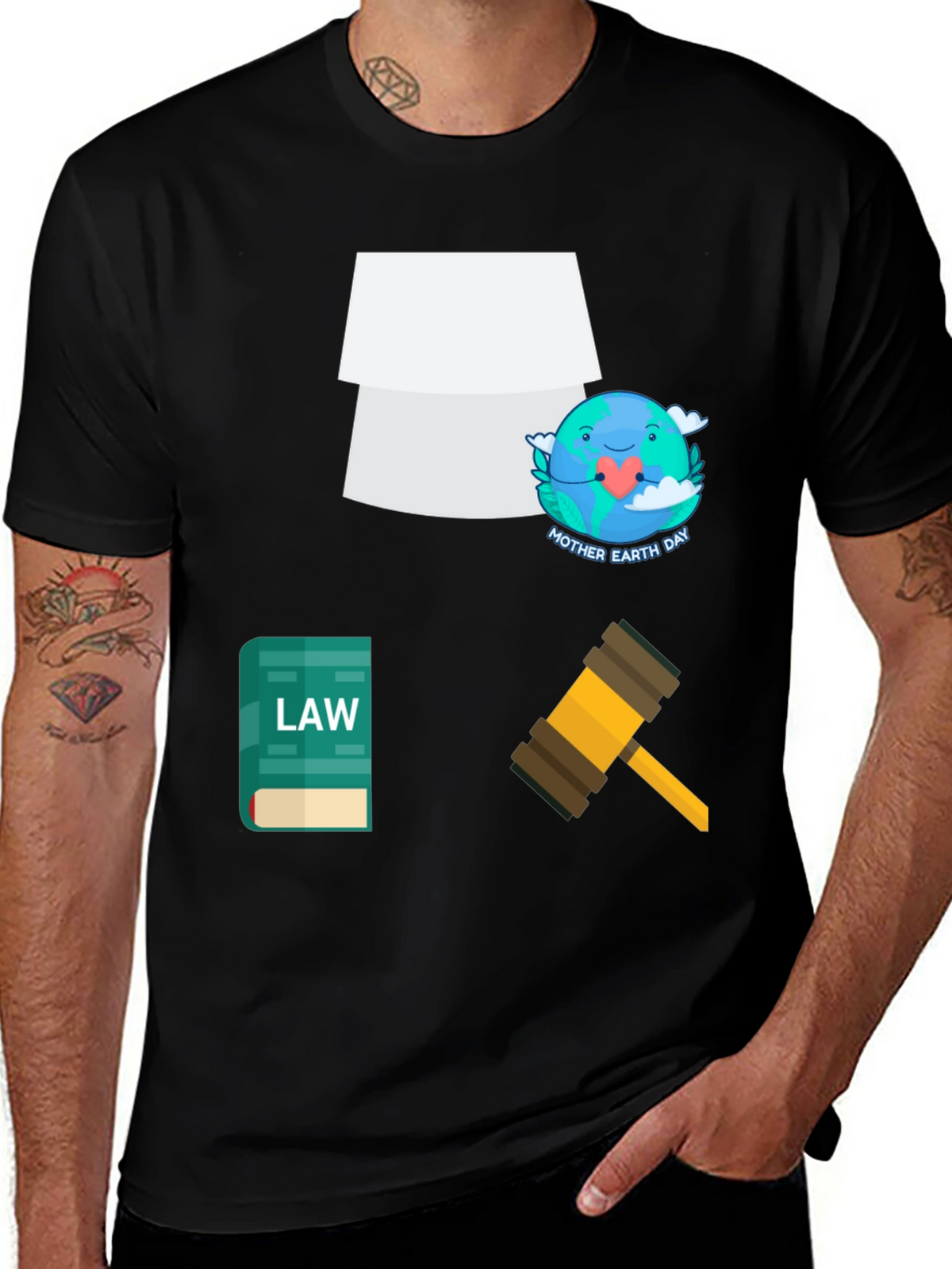 Law & Earth Day Graphic Tee