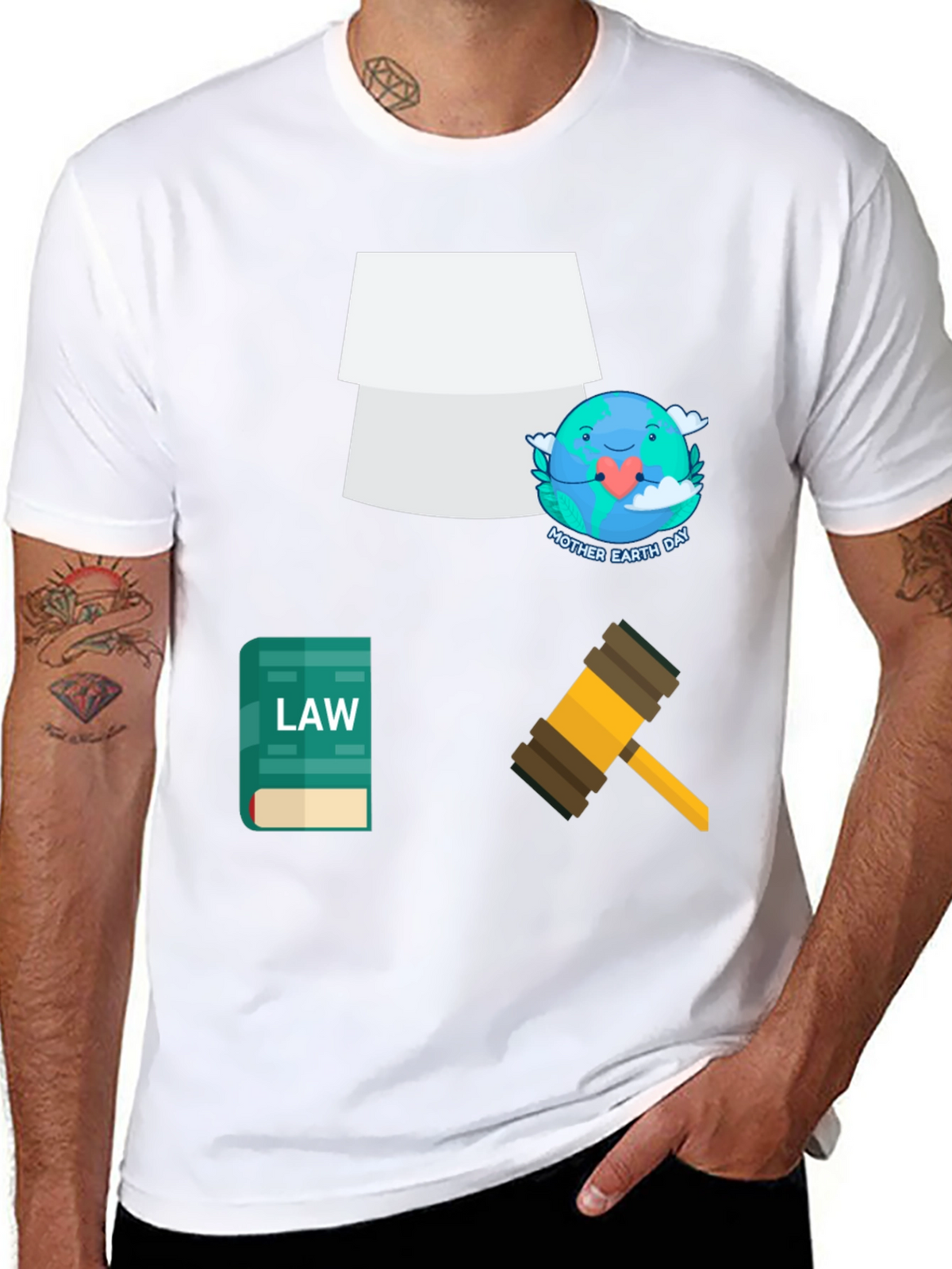 Law & Earth Day Graphic Tee