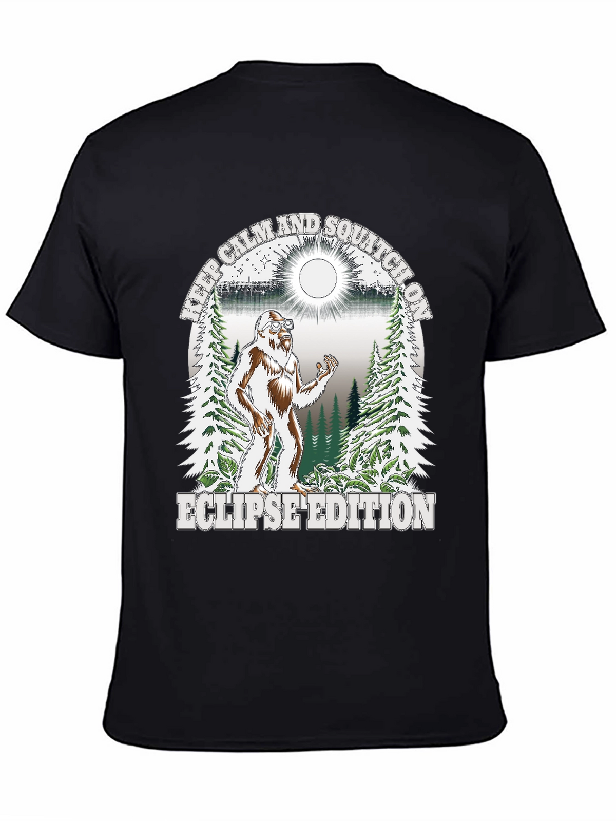 Keep Calm Squatch On Eclipse Edition T-Shirt