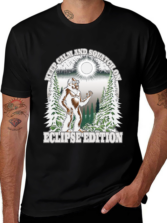 Keep Calm Squatch On Eclipse Edition T-Shirt