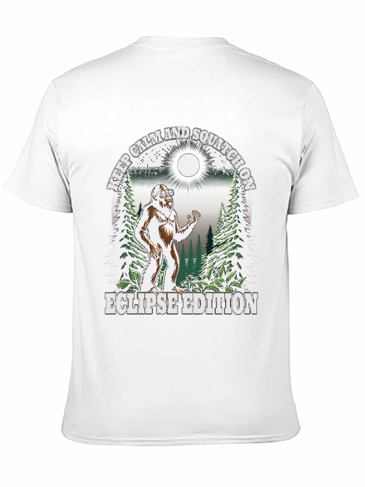 Keep Calm Squatch On Eclipse Edition T-Shirt