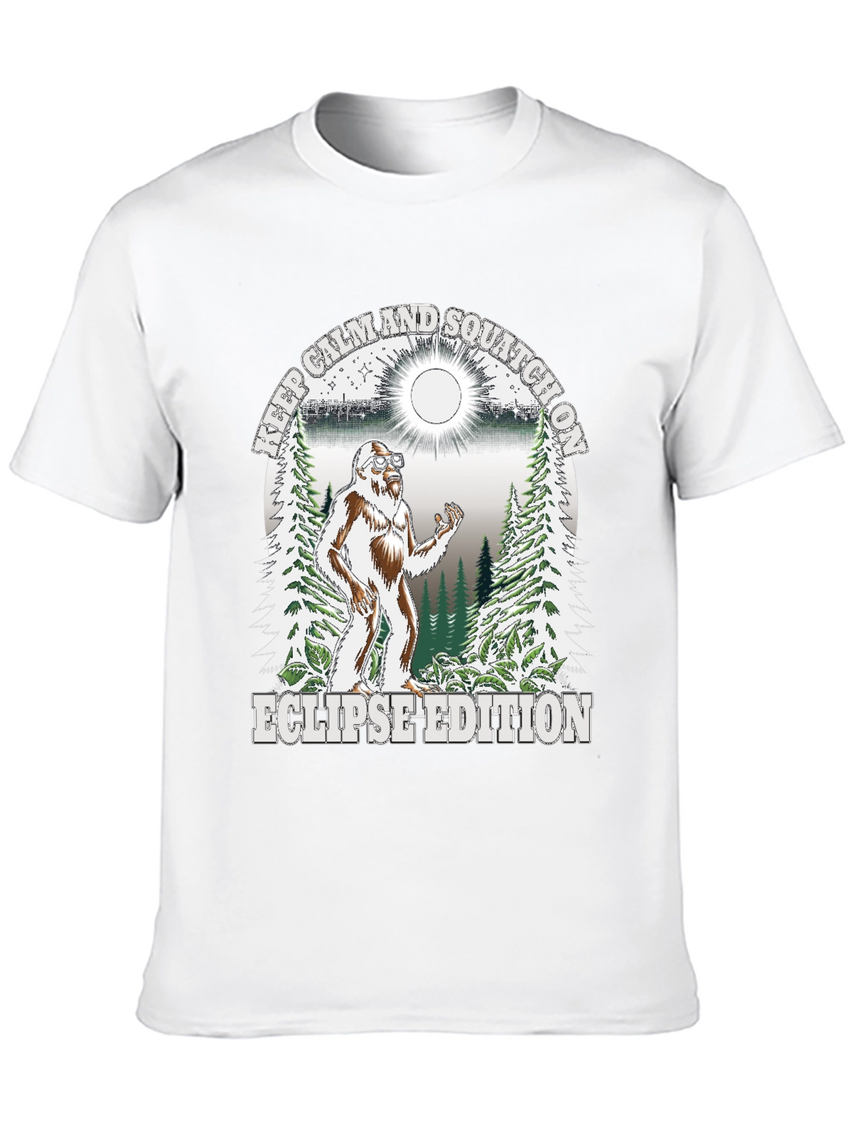 Keep Calm Squatch On Eclipse Edition T-Shirt