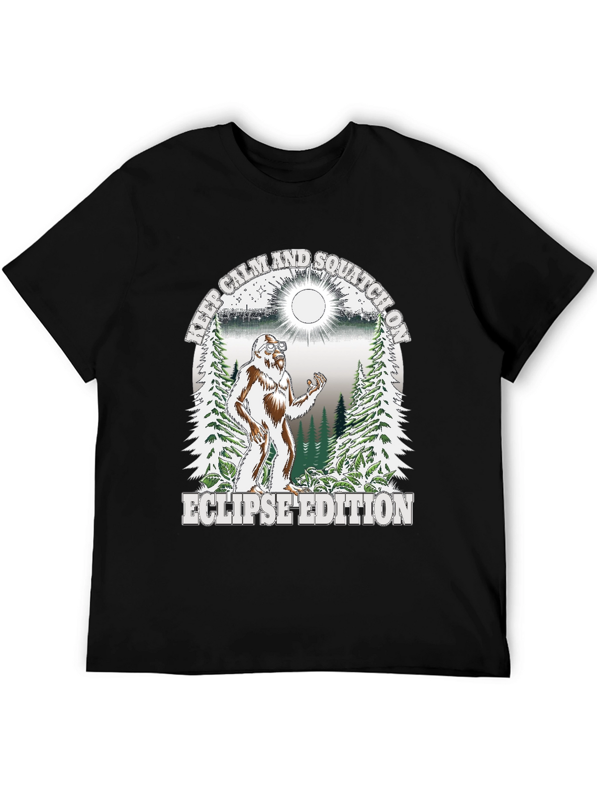 Keep Calm Squatch On Eclipse Edition T-Shirt
