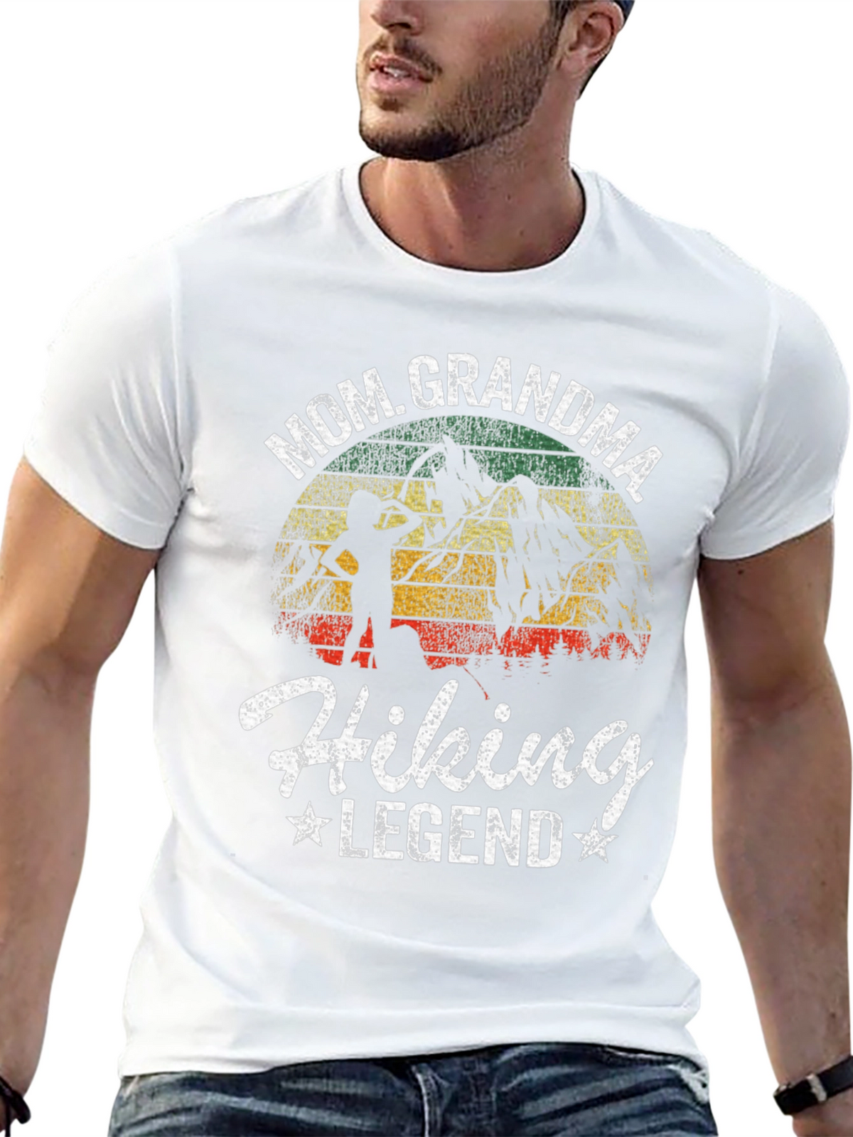 Mom Grandma Hiking Legend T-Shirt