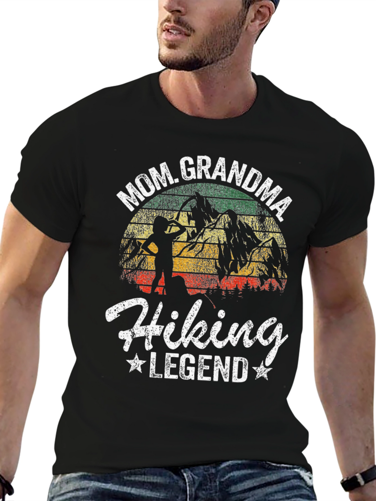 Mom Grandma Hiking Legend T-Shirt