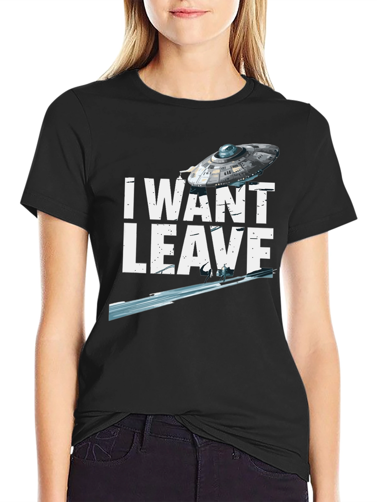 I Want to Leave UFO T-Shirt