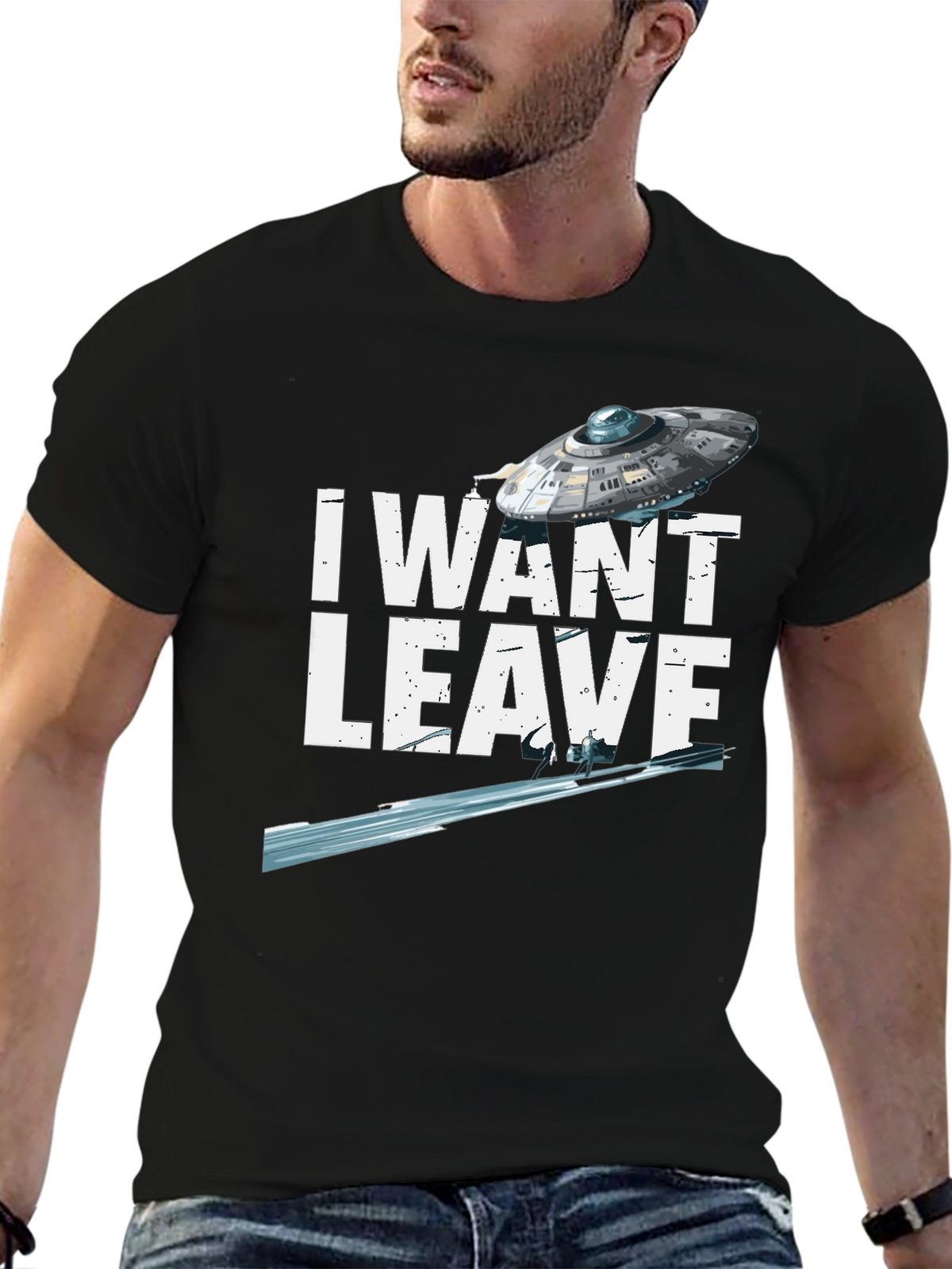 I Want to Leave UFO T-Shirt