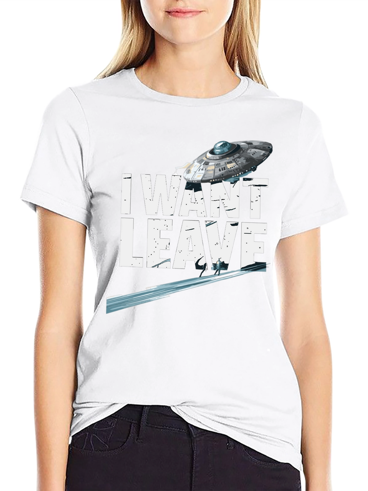 I Want to Leave UFO T-Shirt
