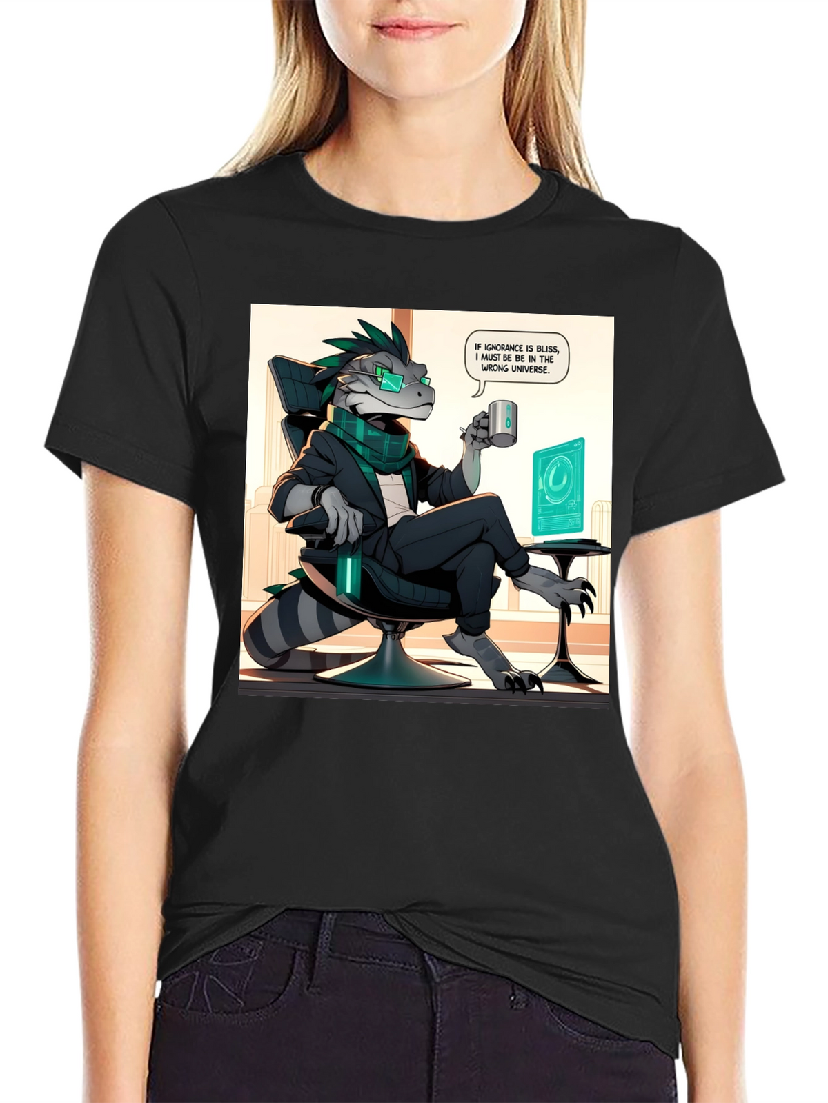 Lizard Office Humor T-Shirt
