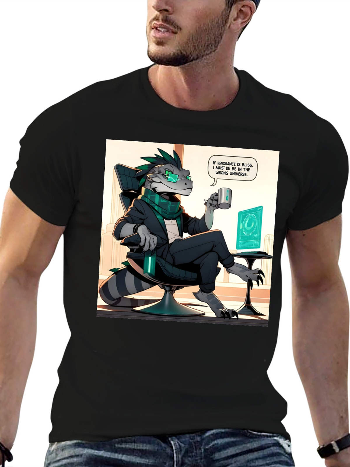 Lizard Office Humor T-Shirt