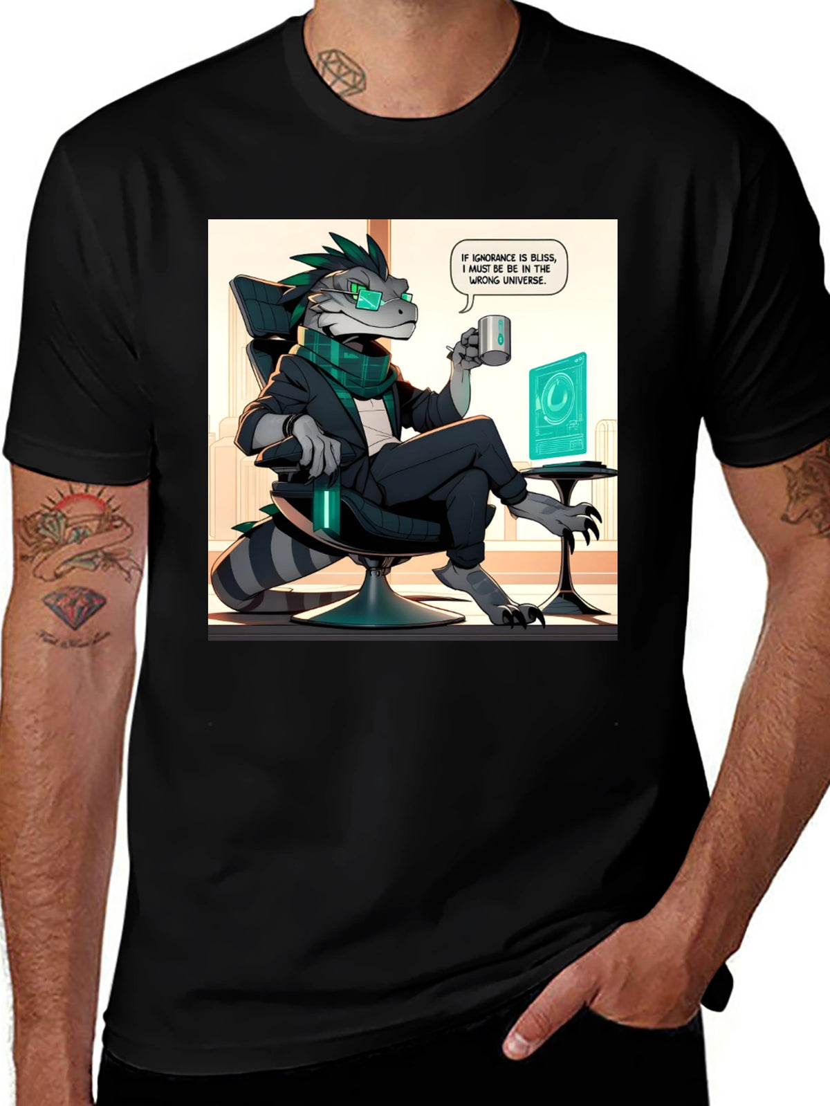 Lizard Office Humor T-Shirt