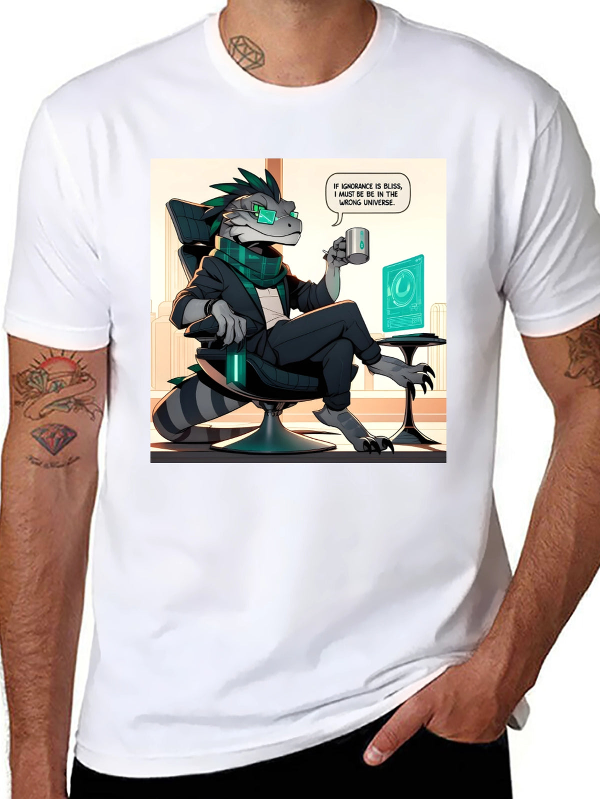 Lizard Office Humor T-Shirt