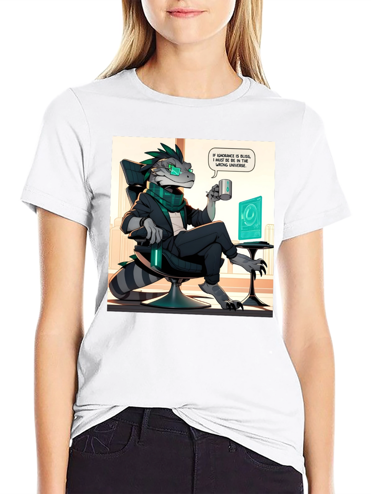 Lizard Office Humor T-Shirt