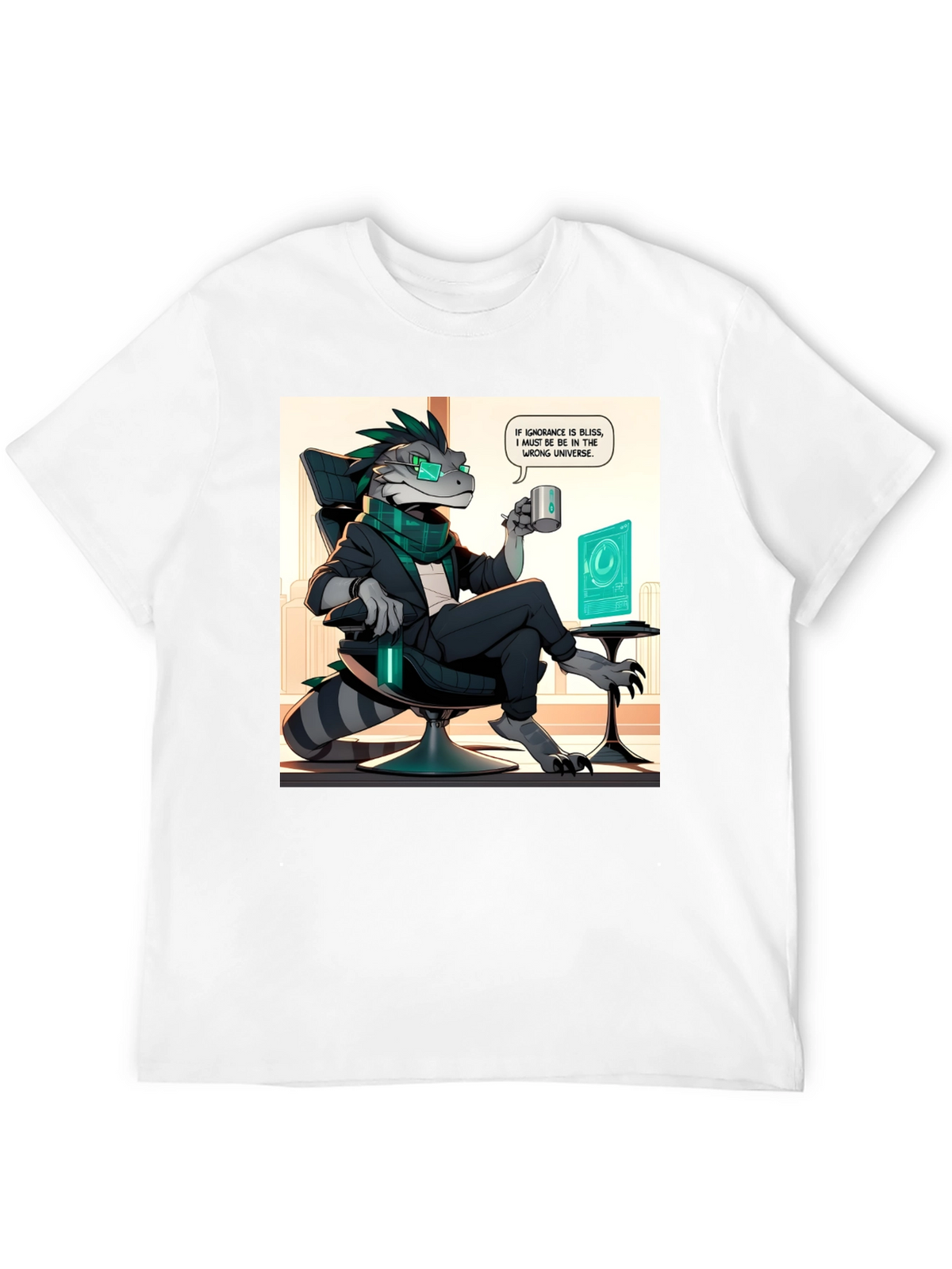 Lizard Office Humor T-Shirt