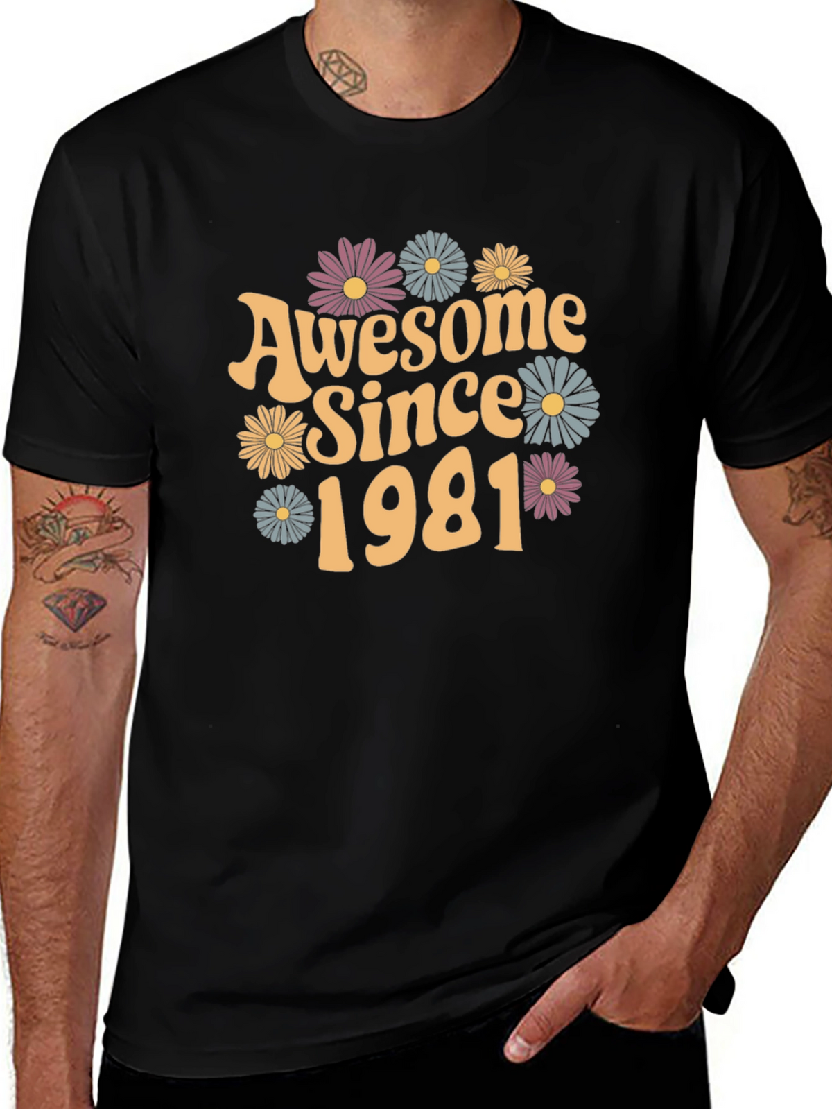 Awesome Since 1981 Graphic T-Shirt