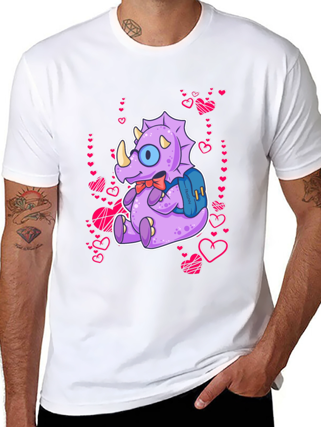 Dino Valentine T-Shirt