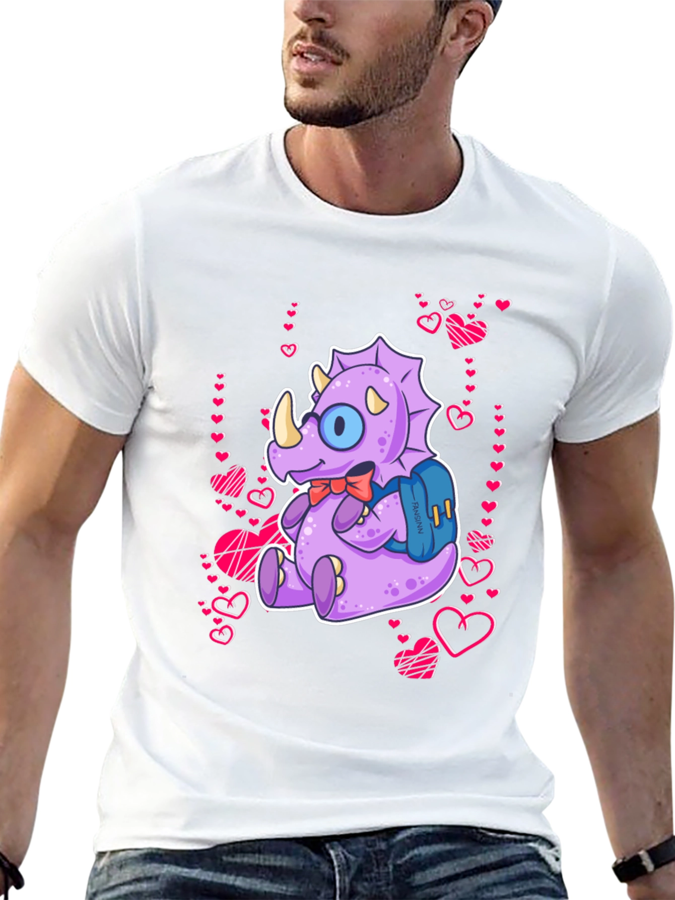 Dino Valentine T-Shirt