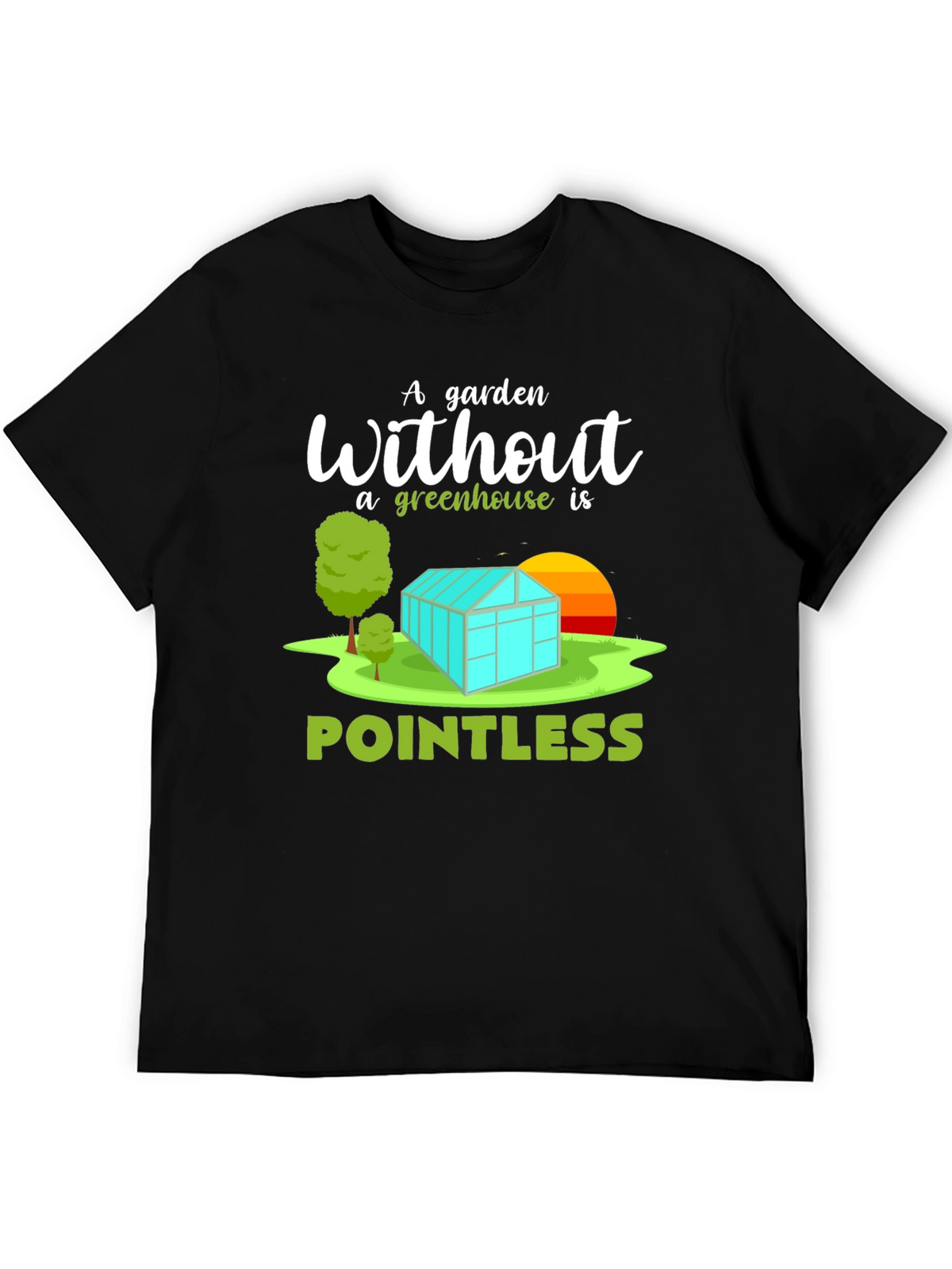 Gardening T-Shirt - Greenhouse Lover Tee
