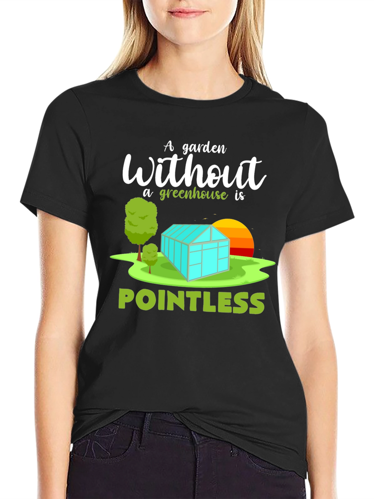 Gardening T-Shirt - Greenhouse Lover Tee