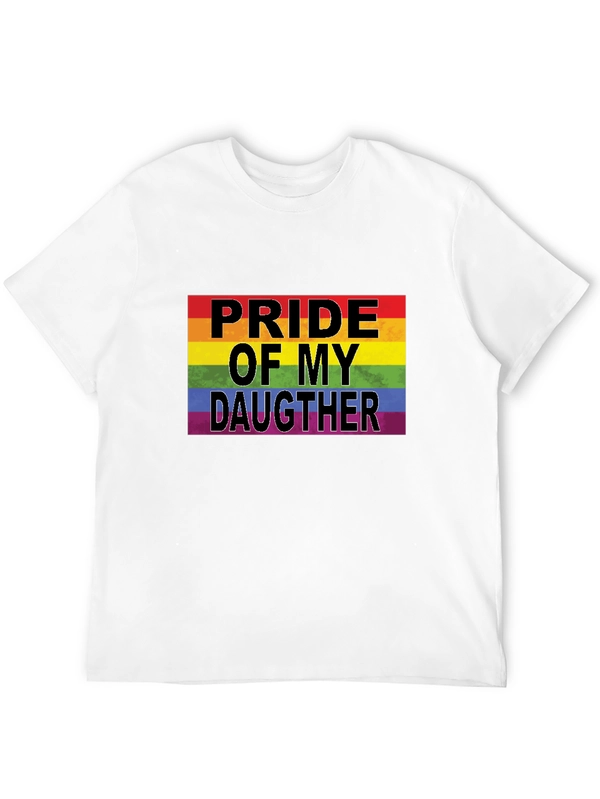 Pride of My Daughter LGBT Rainbow T-Shirt