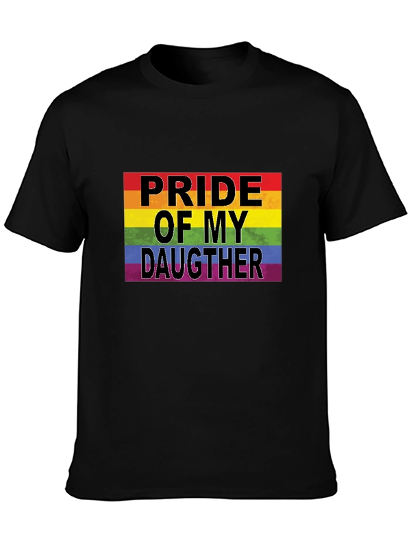 Pride of My Daughter LGBT Rainbow T-Shirt
